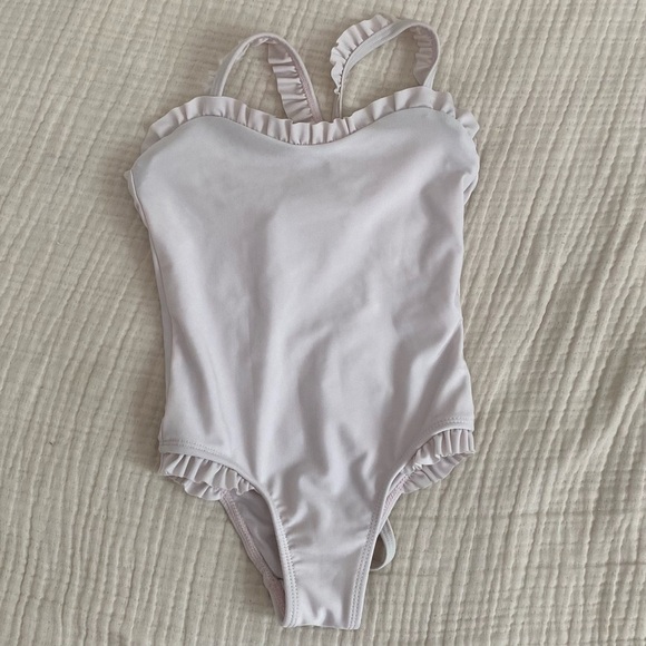 Jamie Kay Girls Madaline Swimsuit In Rose Water - Picture 1 of 3